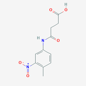 4'-Methyl-3'-nitrosuccinanilic acid