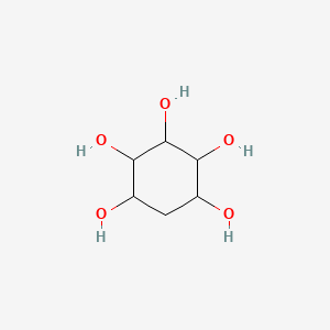 molecular formula C6H12O5 B1195658 1,2,3,4,5-环己烷五醇 