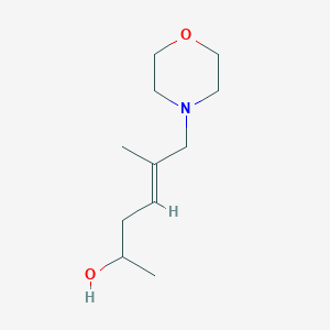 5-Methyl-6-morpholino-4-hexen-2-OL