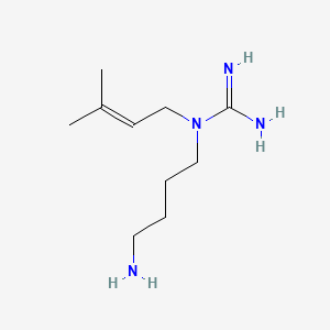molecular formula C10H22N4 B1195669 Spherophysine CAS No. 25978-54-5