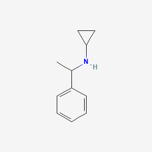 B1195714 n-(1-Phenylethyl)cyclopropanamine CAS No. 51586-25-5