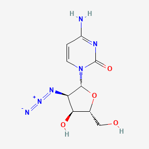 molecular formula C9H12N6O4 B1195721 2'-叠氮-2'-脱氧胞苷 CAS No. 51034-68-5