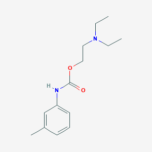 2-Diethylaminoethyl N-(M-tolyl)carbamate