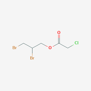 2,3-Dibromopropyl chloroacetate