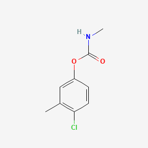 Carbamic acid, methyl-, 4-chloro-m-tolyl ester