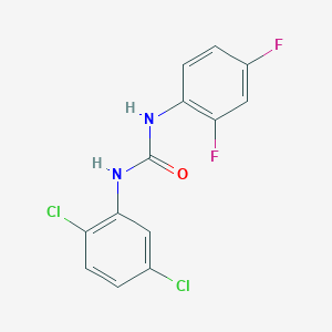 1-(2,5-Dichlorophenyl)-3-(2,4-difluorophenyl)urea