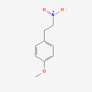 molecular formula C9H11NO3 B1195742 1-Methoxy-4-(2-nitroethyl)benzene CAS No. 31236-71-2