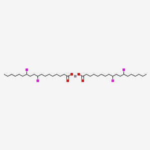 molecular formula C36H66CaI4O4 B1195743 Calcium diiodostearate CAS No. 74988-01-5