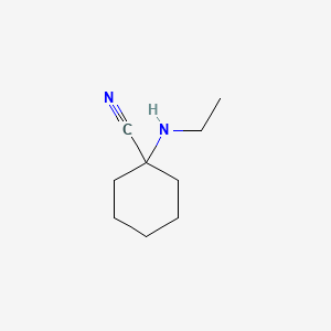 1-(Ethylamino)cyclohexanecarbonitrile