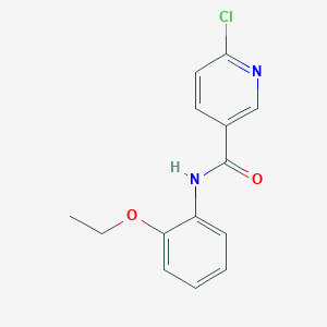 6-Chloro-N-(2-ethoxyphenyl)nicotinamide