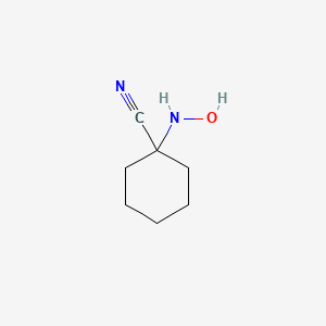 1-(Hydroxyamino)cyclohexanecarbonitrile