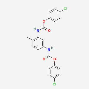 N,N'-Bis(4-chlorophenoxycarbonyl)-4-methyl-1,3-phenylenediamine