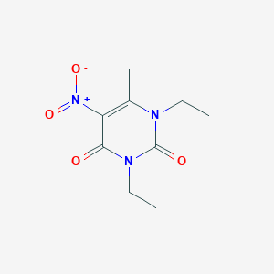 1,3-Diethyl-6-methyl-5-nitrouracil