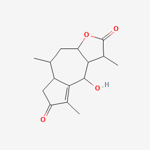 Azuleno[6,5-b]furan-2,6(3H,4H)-dione, 3a,7,7a,8,9,9a-hexahydro-4-hydroxy-3,5,8-trimethyl-, [3R-(3alpha,3aalpha,4alpha,7abeta,8beta,9aalpha)]-