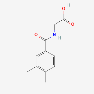 B1195776 3,4-Dimethylhippuric acid CAS No. 23082-12-4