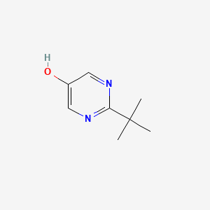 molecular formula C8H12N2O B1195785 2-Tert-butylpyrimidin-5-ol CAS No. 85929-96-0