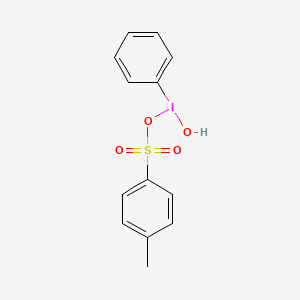 molecular formula C13H13IO4S B1195804 Hydroxy(tosyloxy)iodobenzene CAS No. 27126-76-7