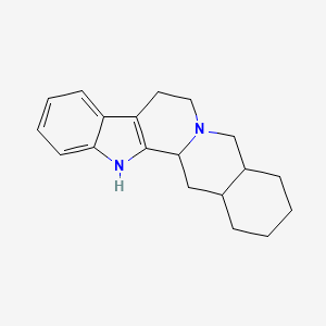 molecular formula C19H24N2 B1195812 Alloyohimbane CAS No. 483-26-1
