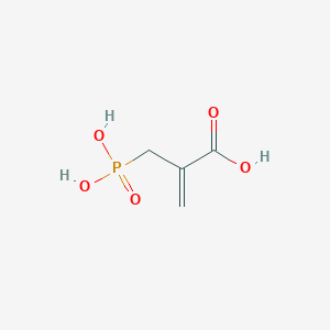 molecular formula C4H7O5P B1195818 alpha-(Dihydroxyphosphinylmethyl)acrylic acid CAS No. 4538-02-7