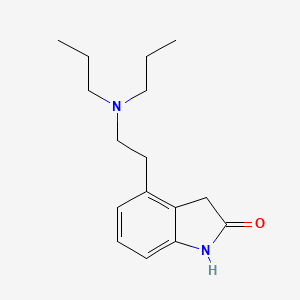 molecular formula C16H24N2O B1195838 Ropinirole CAS No. 91374-21-9