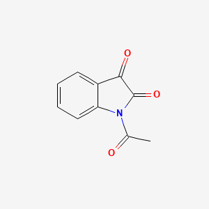molecular formula C10H7NO3 B1195845 1-乙酰基靛红 CAS No. 574-17-4