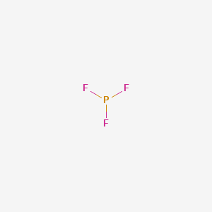 molecular formula F3P B1195852 Phosphorus trifluoride CAS No. 7783-55-3