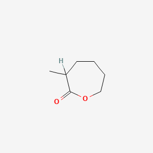 molecular formula C7H12O2 B1195863 2-Methylhexano-6-lactone CAS No. 1321-18-2
