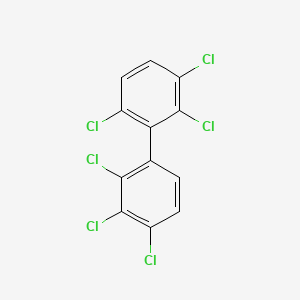 molecular formula C12H4Cl6 B1195869 2,2',3,3',4,6'-六氯联苯 CAS No. 38380-05-1