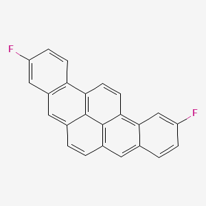 molecular formula C24H12F2 B1195870 2,10-Difluorobenzo(a,i)pyrene CAS No. 61735-78-2