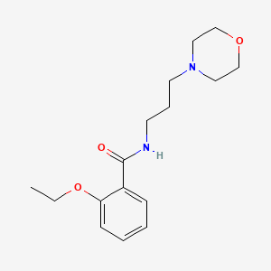 molecular formula C16H24N2O3 B1195876 o-Ethoxy-N-(3-morpholinopropyl)benzamide CAS No. 78109-88-3
