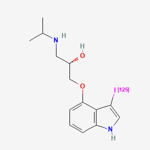 molecular formula C14H19IN2O2 B1195877 3-Iodopindolol CAS No. 76875-01-9