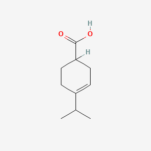 molecular formula C10H16O2 B1195886 1,2,5,6-Tetrahydrocuminic acid CAS No. 71298-42-5