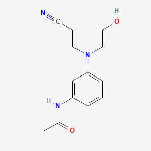 Acetamide, N-[3-[(2-cyanoethyl)(2-hydroxyethyl)amino]phenyl]-