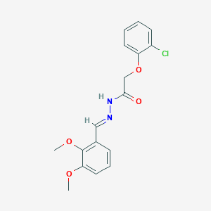 2-(2-Chlorophenoxy)-N'-(2,3-dimethoxybenzylidene)acetohydrazide