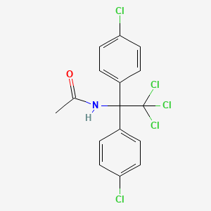 N-[2,2,2-Trichloro-1,1-bis(4-chlorophenyl)ethyl]acetamide