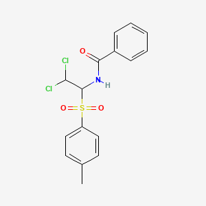 N-(2,2-Dichloro-1-(toluene-4-sulfonyl)-ethyl)-benzamide