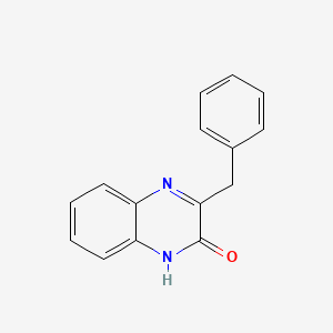 molecular formula C15H12N2O B1195889 3-苄基-1H-喹喔啉-2-酮 