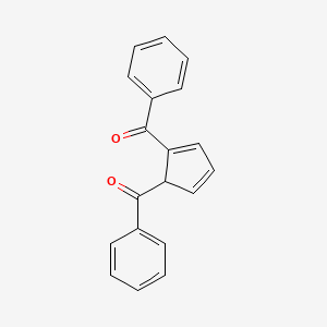 molecular formula C19H14O2 B11958899 1,5-Dibenzoyl-1,3-cyclopentadiene CAS No. 201138-71-8