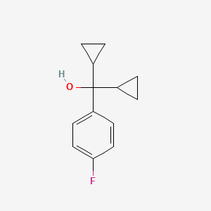 alpha,alpha-Dicyclopropyl-4-fluorobenzyl alcohol