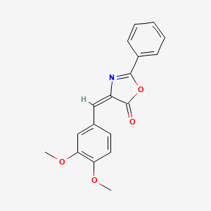 4-(3,4-Dimethoxybenzylidene)-2-phenyl-1,3-oxazol-5(4h)-one