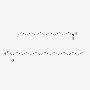 Palmitic acid, dodecylamine salt