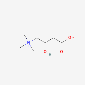 molecular formula C7H15NO3 B1195898 Carnitine CAS No. 406-76-8