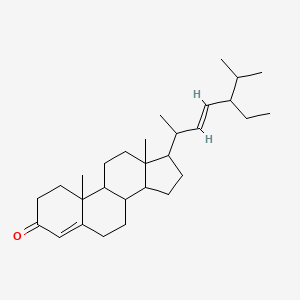 molecular formula C29H46O B11959016 Stigmastadienone 