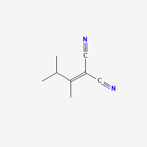 molecular formula C8H10N2 B11959142 2-(1,2-Dimethylpropylidene)malononitrile CAS No. 13017-52-2