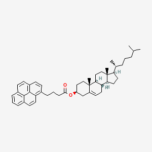 molecular formula C47H60O2 B1195916 Cholesteryl 4-(3'-pyrenyl)butanoate CAS No. 76081-97-5