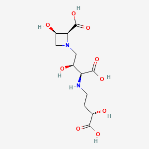 molecular formula C12H20N2O9 B1195926 3-羟基牧草酸 CAS No. 74235-23-7