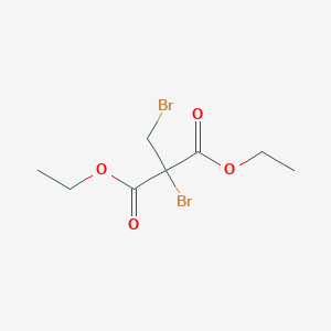 molecular formula C8H12Br2O4 B11959298 Diethyl 2-bromo-2-(bromomethyl)malonate CAS No. 53084-38-1