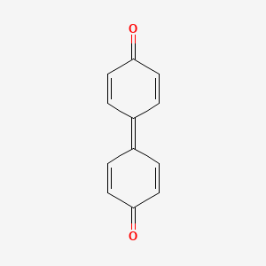 molecular formula C12H8O2 B1195943 ジフェノキノン CAS No. 494-72-4