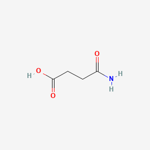 molecular formula C4H7NO3 B1195948 琥珀酰胺酸 CAS No. 638-32-4