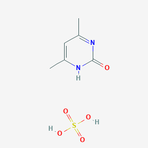 4,6-Dimethylpyrimidin-2-ol sulfate